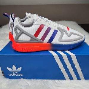 Adidas Originals Men's Size 11.5 Gradient Sole ZX 2K Flux Sneakers